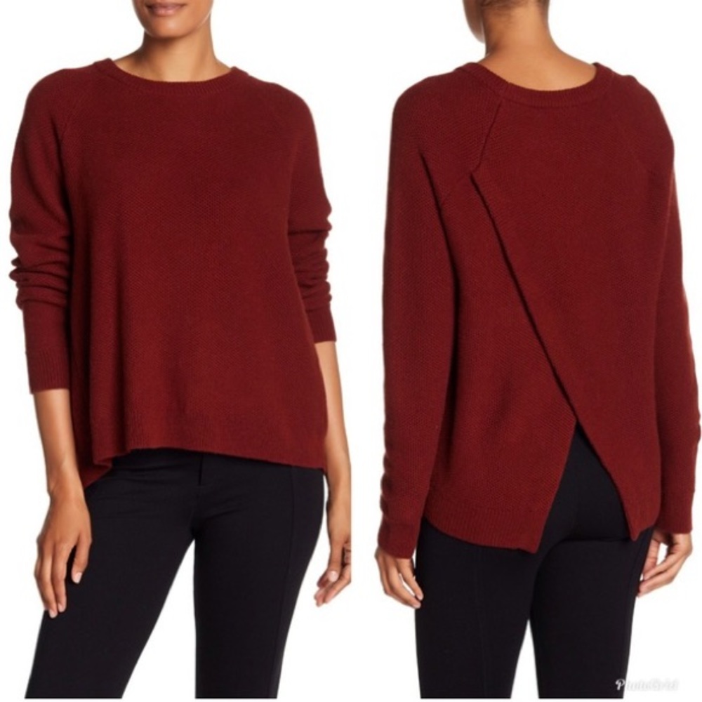 Madewell Province Cross-Back Pullover Sweater